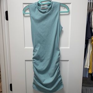 Tank top, open back dress